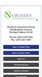 Mobile Screenshot of northerninsurancegroup.com